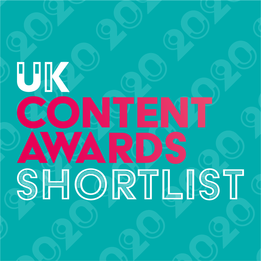 Press Release for UK Content Awards 2020 Shortlist